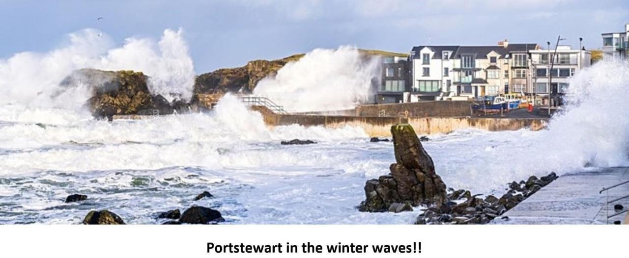 Enfield Street House Behind Portstewart Promenade With Partial Sea View From Front 3 Bed Sleeps 7 빌라 외부 사진